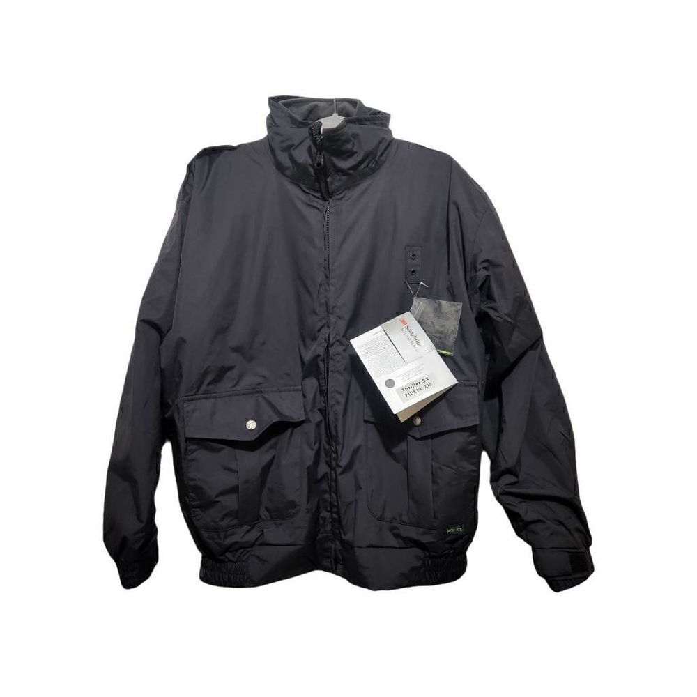 Gerber Mens Size XL Black Outerwear Scotchlite Thriller SX Coat